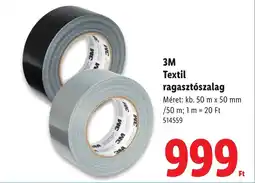 Lidl 3m textil ragasztószalag ajánlat