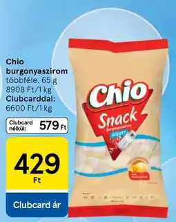 Tesco Chio burgonyaszirom ajánlat