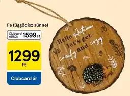 Tesco Fa függődísz sünnel ajánlat
