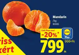 Lidl Lidl mandarin ajánlat