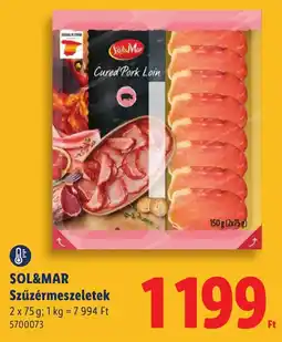 Lidl Sol&mar szűzérmeszeletek ajánlat