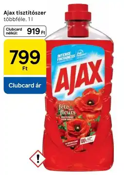 Tesco Ajax tisztítószer ajánlat