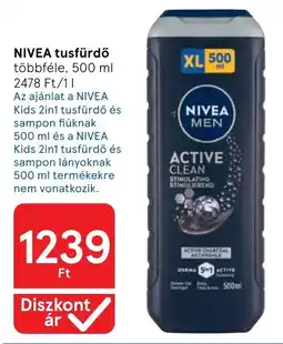 Tesco Nivea tusfürdő ajánlat