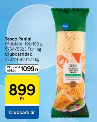 Tesco Tesco panini ajánlat