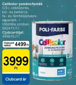 Tesco Polifarbe cellkolor zománcfesték ajánlat