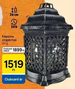 Tesco Kápolna sírgyertya ajánlat