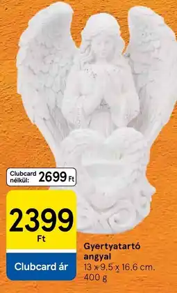 Tesco Gyertyatartó angyal ajánlat