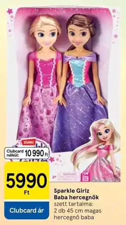 Tesco Zuru Sparkle Girlz Baba hercegnők ajánlat