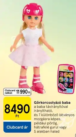 Tesco Görkorcsolyázó baba ajánlat