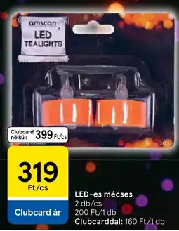 Tesco amscan led mécses ajánlat
