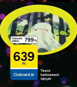 Tesco Tesco halloweeni tányér ajánlat