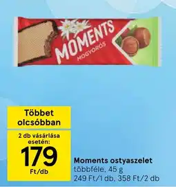 Tesco Moments ostyaszelet ajánlat