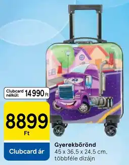 Tesco Gyerekbőrönd ajánlat