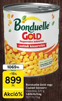 Tesco Bonduelle gold ajánlat