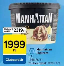 Tesco Manhattan jégkrém ajánlat