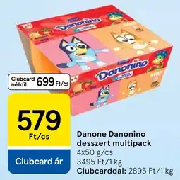Tesco Danone Danonino desszert ajánlat