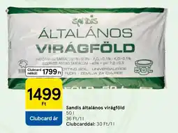 Tesco Sandis általános virágföld ajánlat