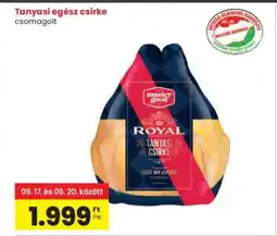 Interspar Tanyasi egész csirke ajánlat