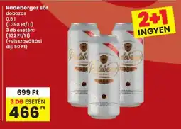 Interspar Radeberger sör ajánlat
