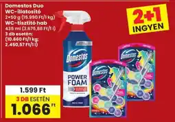 Interspar Domestos duo WC-illatosító ajánlat