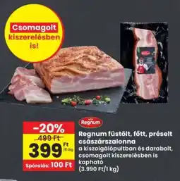 Interspar Regnum füstölt, főtt, préselt császárszalonna ajánlat