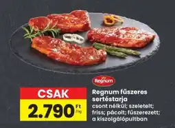 Interspar Regnum fűszeres sertéstarja ajánlat