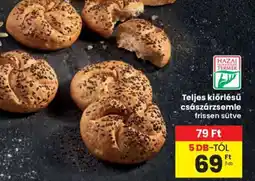 Interspar Teljes kiőrlésű császárzsemle ajánlat