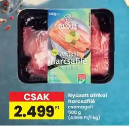 Interspar Nyúzott afrikai harcsafilé ajánlat