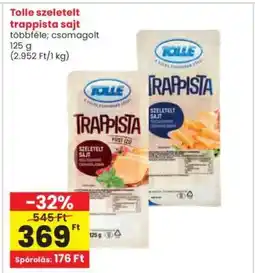 Interspar Tolle szeletelt Trappista sajt ajánlat