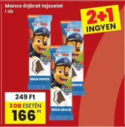 Interspar Mancs Őrjárat tejszelet ajánlat
