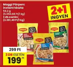 Interspar MAGGI Párperc Instant Tészta ajánlat