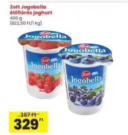 Interspar Zott Jogobella élőflórás joghurt ajánlat
