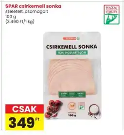 Interspar SPAR csirkemell sonka ajánlat