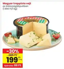 Interspar Magyar Trappista Sajt ajánlat
