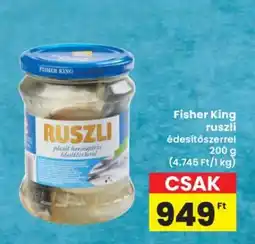 Interspar Fisher King ruszli ajánlat