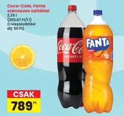 Interspar Coca-Cola, Fanta szénsavas üdítőital ajánlat