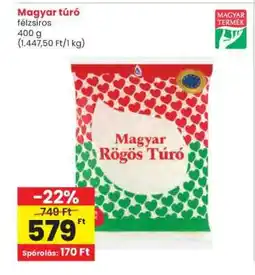 Interspar Magyar Túró ajánlat