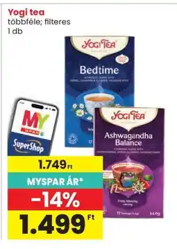 Interspar Yogi tea ajánlat