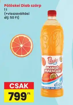 Interspar Pölöskei Diab Szörp ajánlat