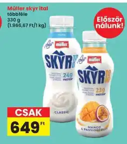 Interspar Müller skyr ital ajánlat