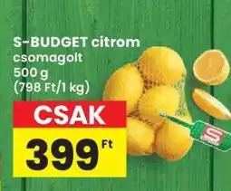 Interspar S-BUDGET citrom ajánlat