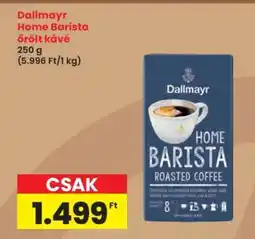 Interspar Dallmayr Home Barista őrölt kávé ajánlat