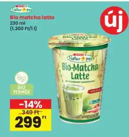 Interspar Bio matcha latte ajánlat