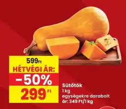 Interspar Sütőtök ajánlat