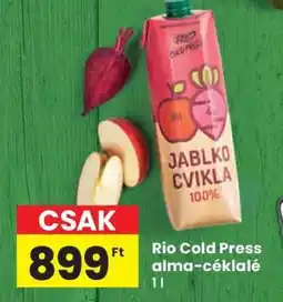 Interspar Rio Cold Press alma-céklalé ajánlat