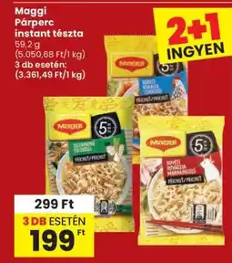 Spar MAGGI Párperc Instant Tészta ajánlat