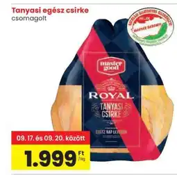 Spar Tanyasi egész csirke ajánlat