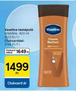 Tesco Vaseline testápoló ajánlat