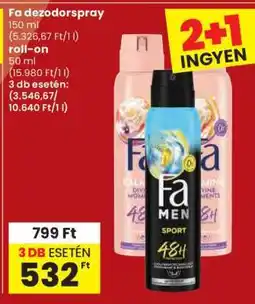 Spar Fa dezodorspray ajánlat