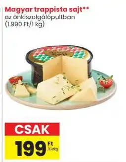 Spar Magyar Trappista Sajt ajánlat
